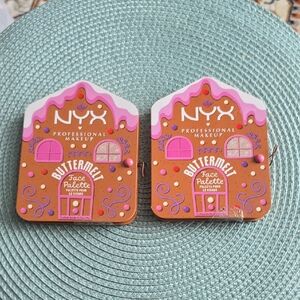 NYX BRAND PROFESSIONAL MAKEUP FACE PALLETTE BUNDLE OF 2